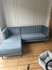 MADE.com Marine Green L Shaped