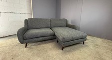 Grey 3 seater L shape sofa