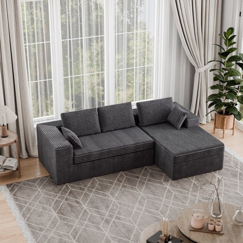 Gray boneless cloud couch - gray,