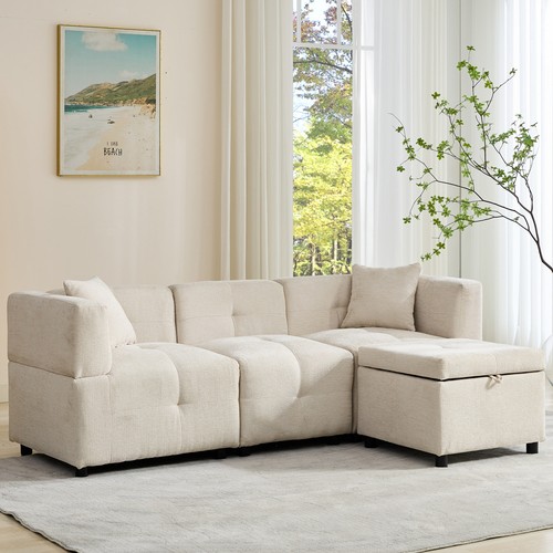 Seater sofa shape fabric - seater, l